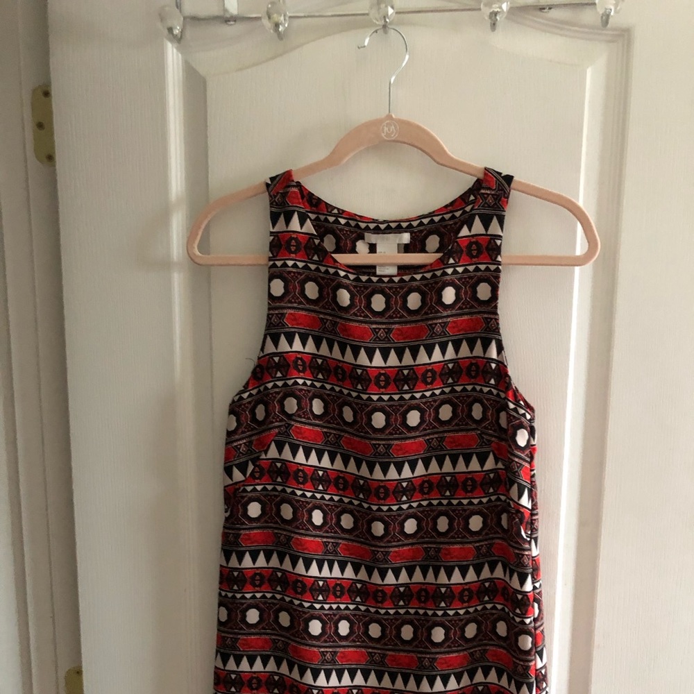 Patterned Tank Top